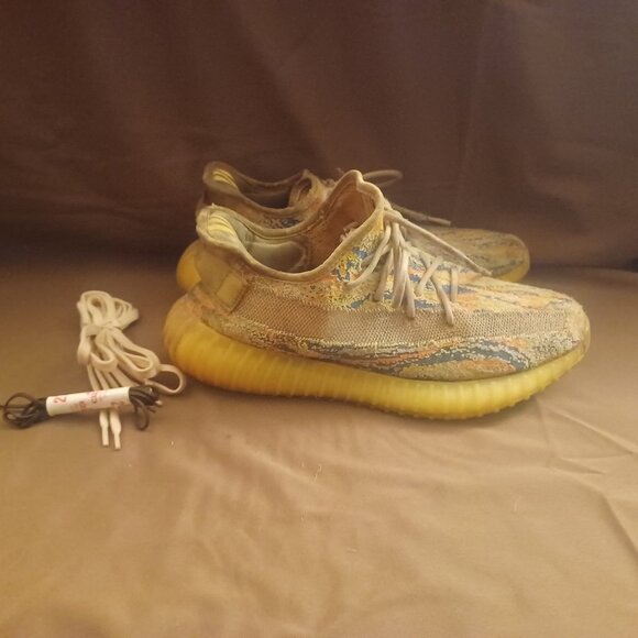 ADIDAS Yeezy Boost 350 V2 'MX Oat' Men's 9 - Picture 1 of 9
